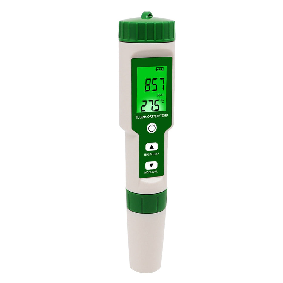 5 in 1 Digital PH TDS EC ORP Temperatur Wasserqualit?t Tester Tester Test Tool