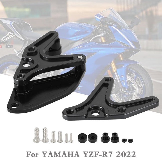 Yamaha YZF-R7 R7 2022 Aluminium Motorradständer Haken Ritzel Zehenschutz