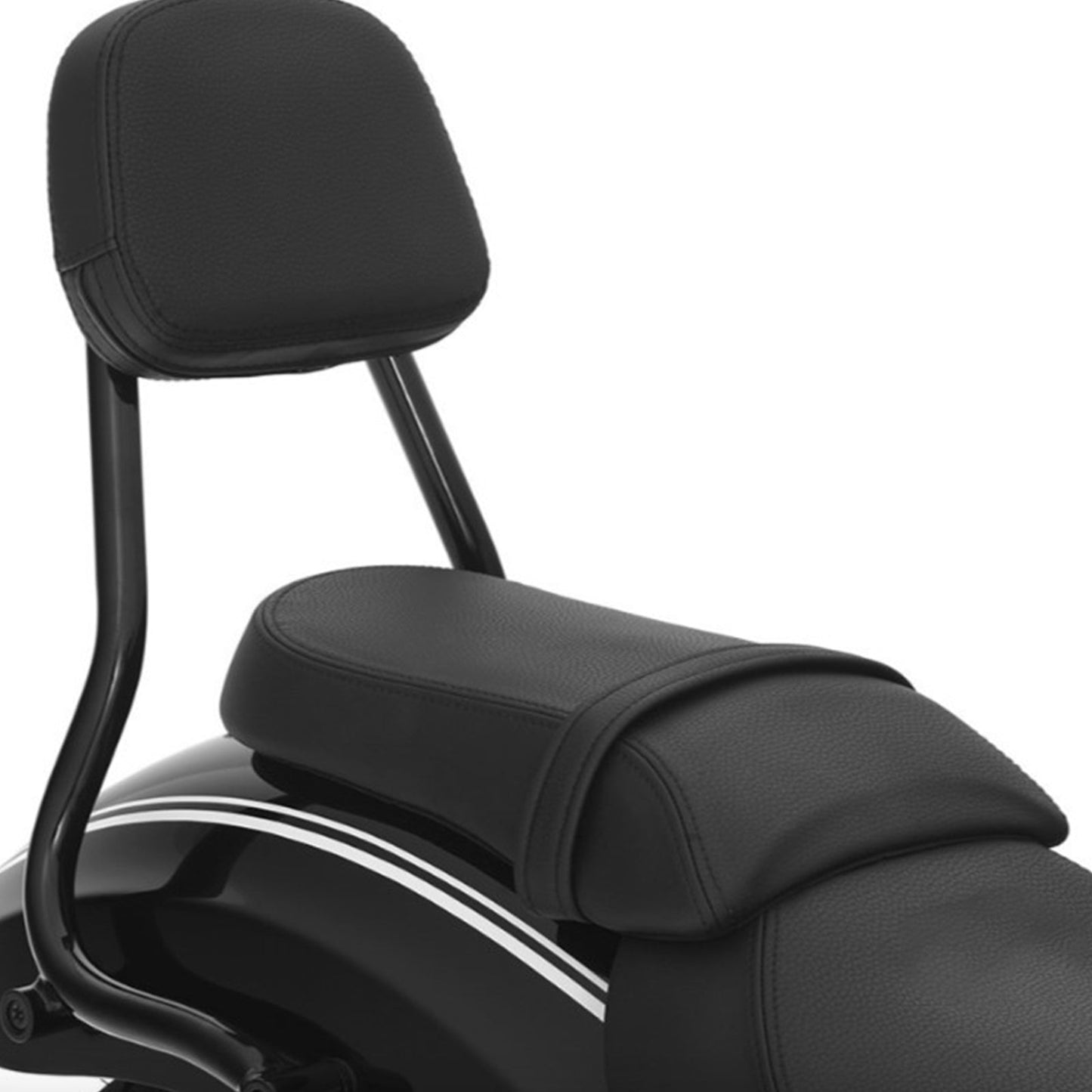 Soziuskissen hinten Beifahrersitz schwarz passend für Bmw 1800 R18 2020-2021 Generic
