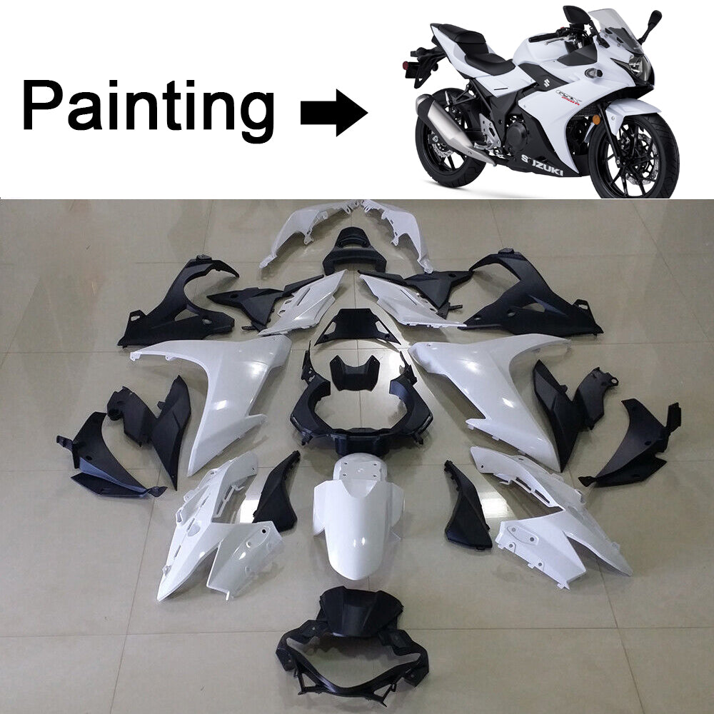 Amotopart Suzuki GSX250R 2017-2020 Kit de carénage Corps Plastique ABS