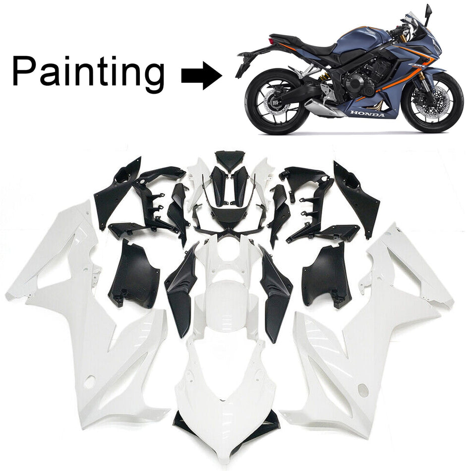 Amotopart Honda CBR650R 2019-2020 Kit de carénage Corps Plastique ABS