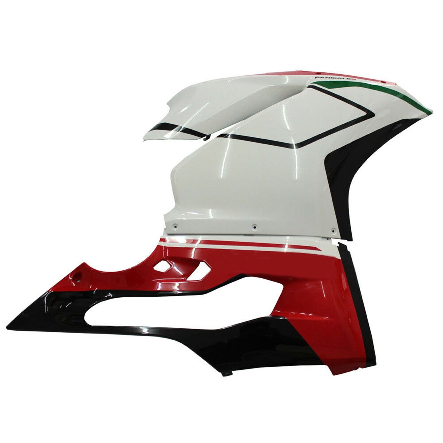 Amotopart 2015-2018 Ducati 1299 959 Kit de carénage rouge blanc