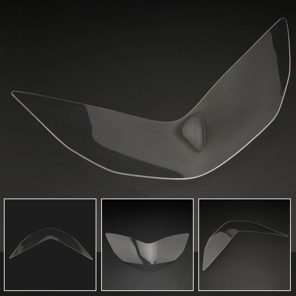 Lentille de phare avant Dirt Shield pour Honda Forza 300 2018-2019 fumée générique