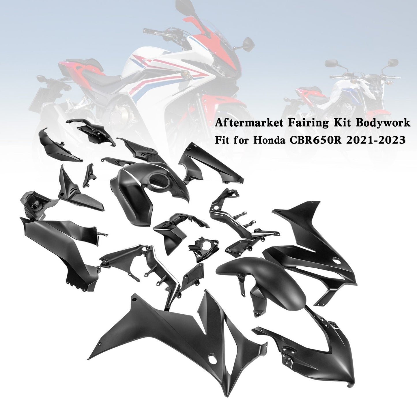 Honda CBR650R 2021-2023 Verkleidungsset ABS-Kunststoffspritzguss