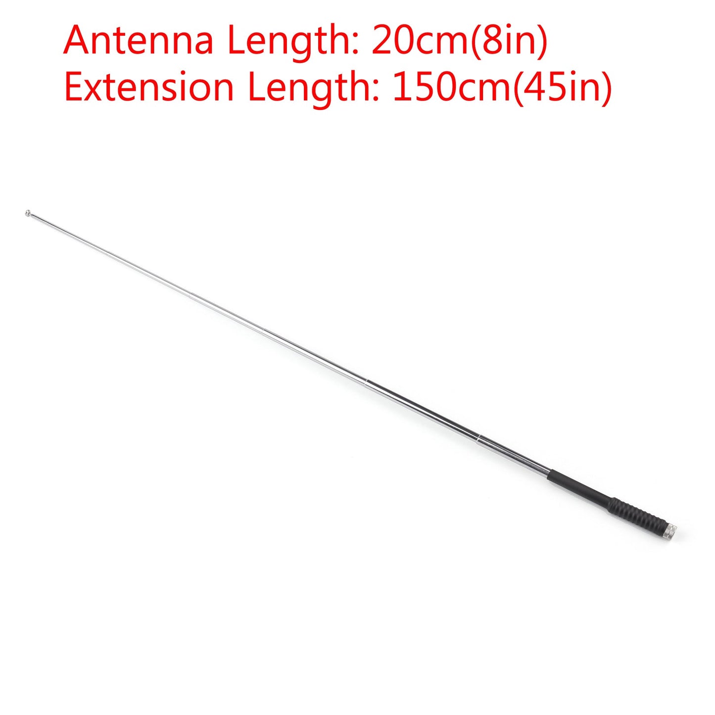 Antenne télescopique repliable 8-45" Connecteur SMA Radio VHF VHF 136-174 MHz 20-150 cm