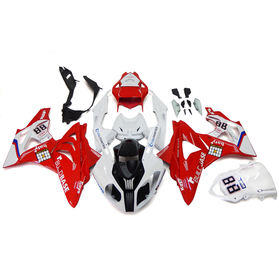 Amotopart BMW S1000RR 2009–2014 Verkleidungsset, Karosserie, Kunststoff, ABS