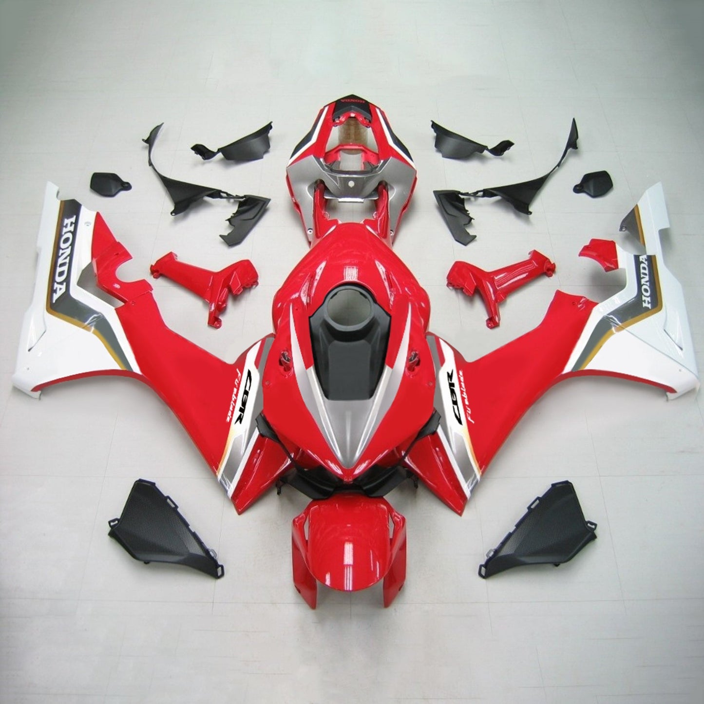 Amotopart Honda CBR1000RR 2017-2019 Kit de carénage Corps Plastique