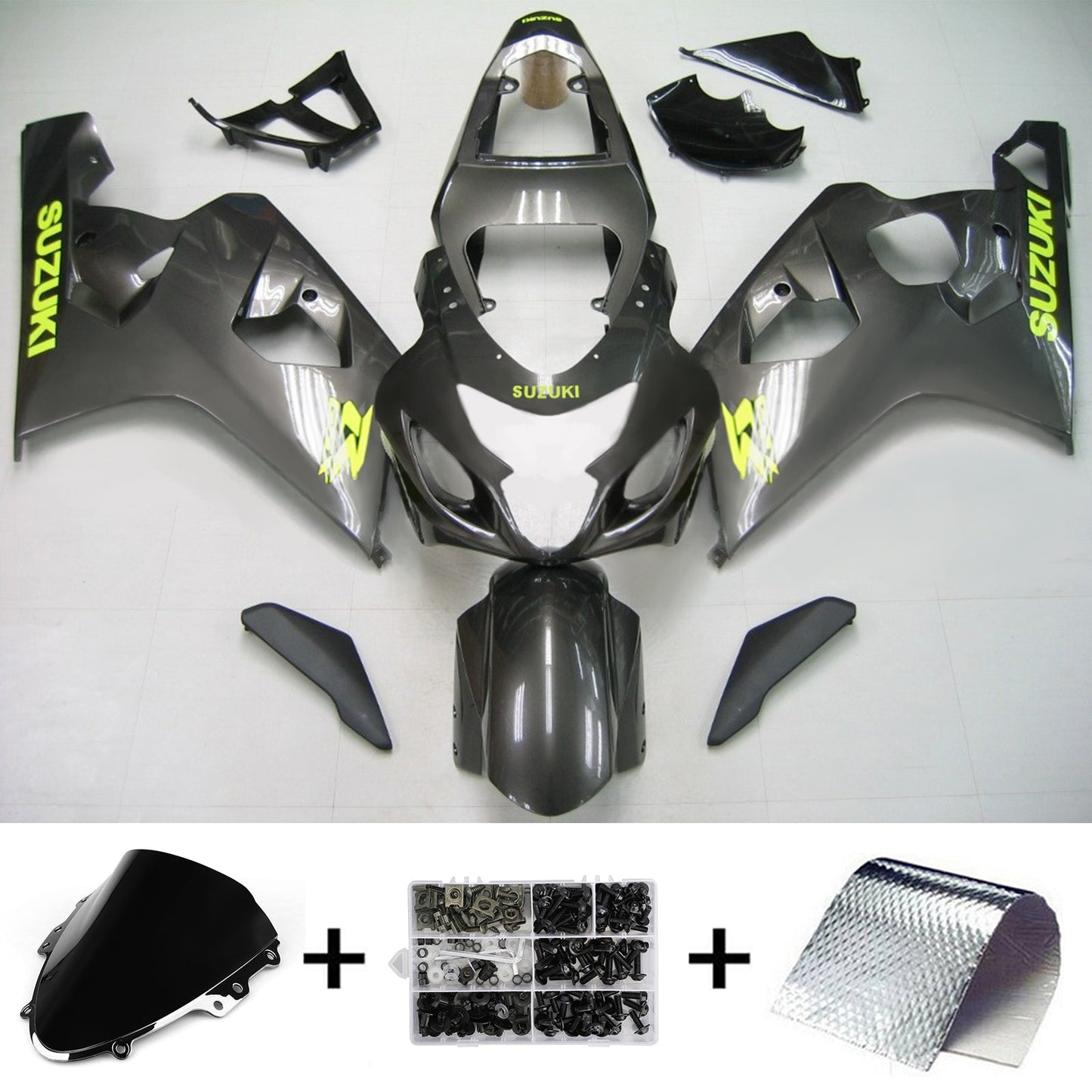 Amotopart Suzuki GSXR 600/750 2004-2005 Verkleidungskit Karosserie Plastik