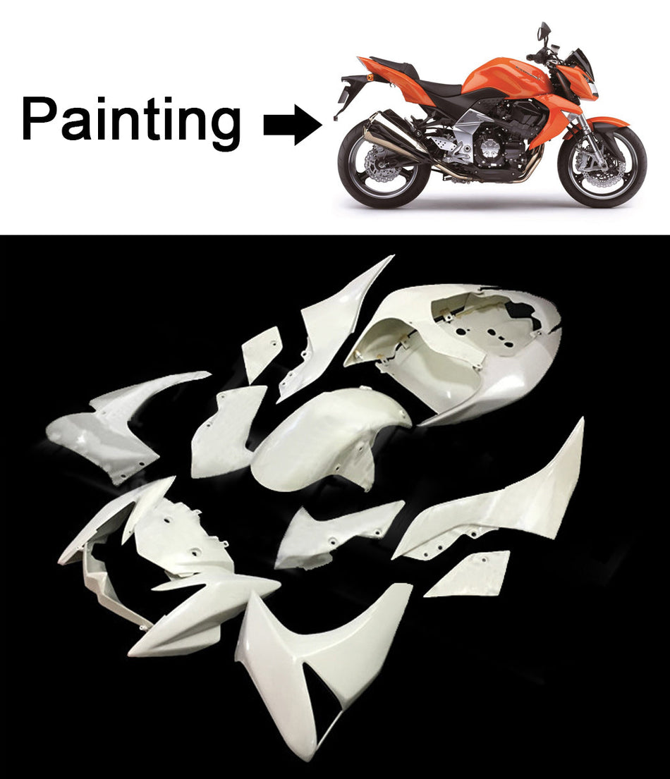 Amotopart Kawasaki Z1000 2003-2006 Verkleidungskit Karosserie Plastik