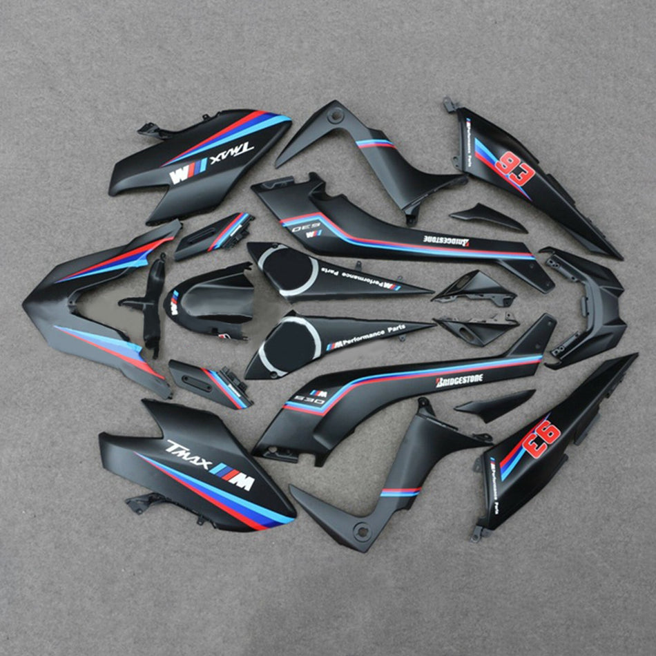 Amotopart Verkleidungsset f¨1r Yamaha T-Max TMAX530 2017¨C2018, Karosserie, ABS