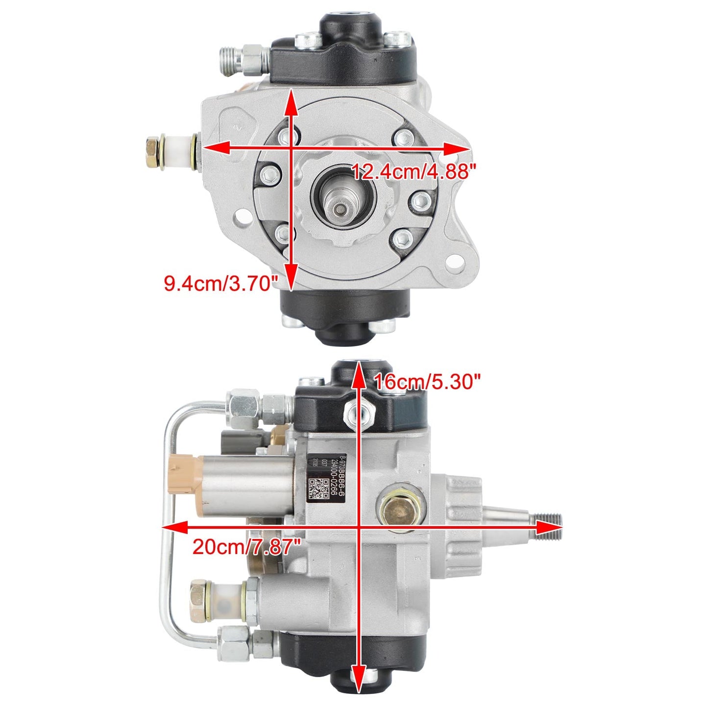 Pompe à carburant 294000-0266 pour Isuzu 2004-2007 5.2L NPR 4HK1 Diesel 2940000267