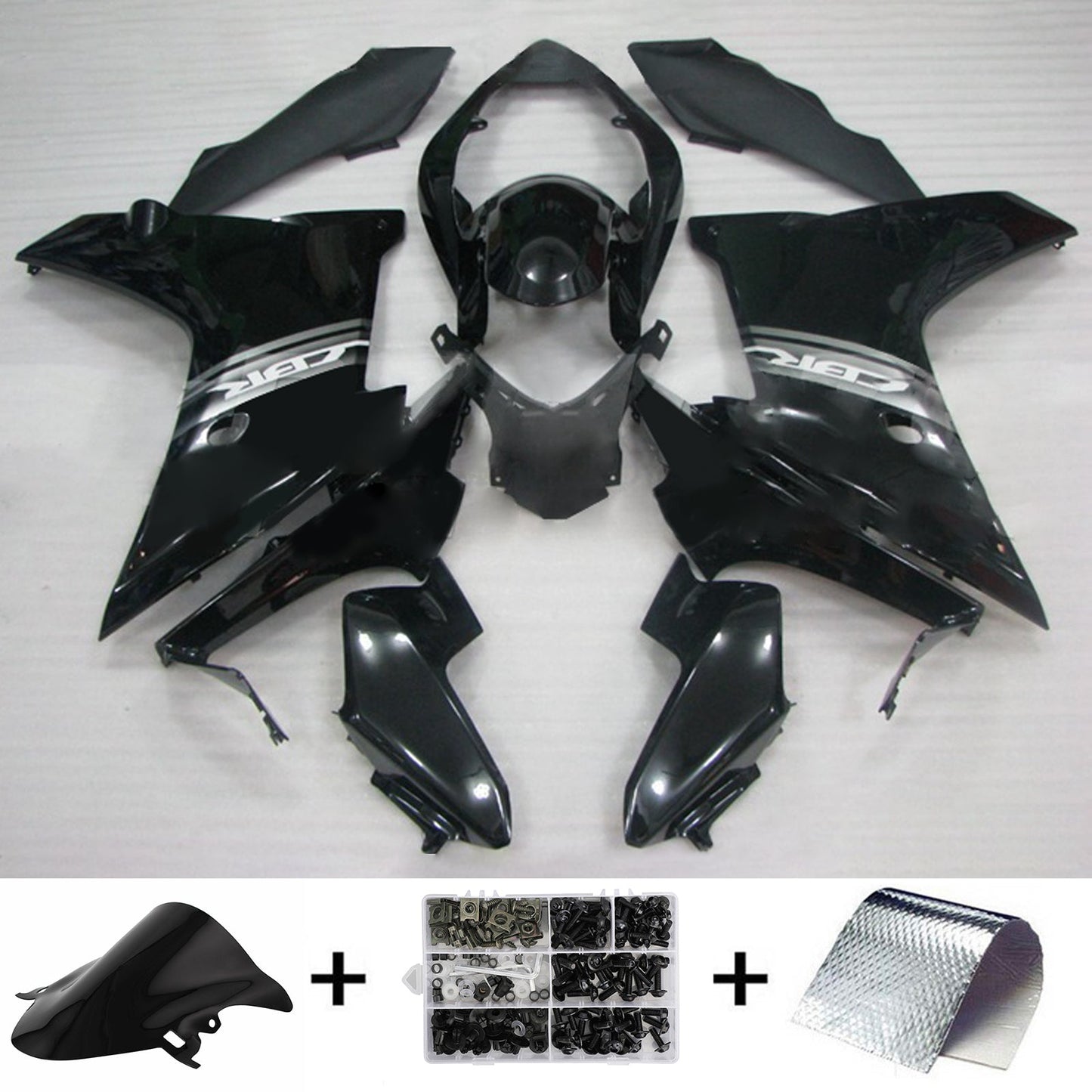 Amotopart Honda CBR600F 2011–2013 Verkleidungsset, Karosserie, Kunststoff, ABS