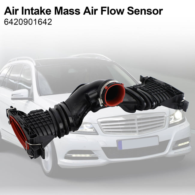 Capteur de débit d'air massique de tuyau d'admission d'air pour Mercedes classe C/E/M/R A6420900142
