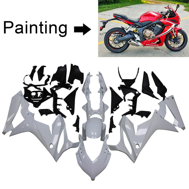 Amotopart Honda CBR650R 2021-2022 Kit de carénage Corps Plastique ABS