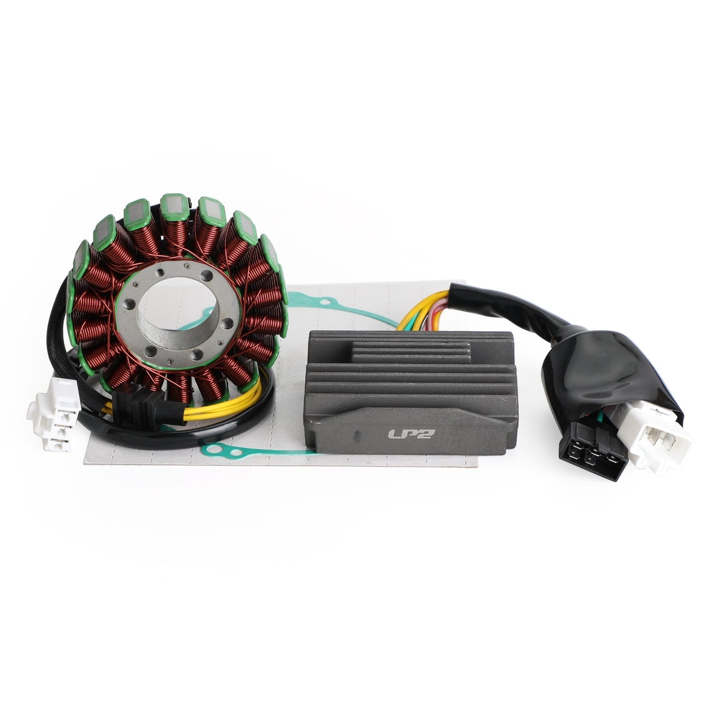 Magneto-Stator+Spannungsgleichrichter+Dichtung für Honda Interceptor VFR800 V-tec 02-13 Generikum