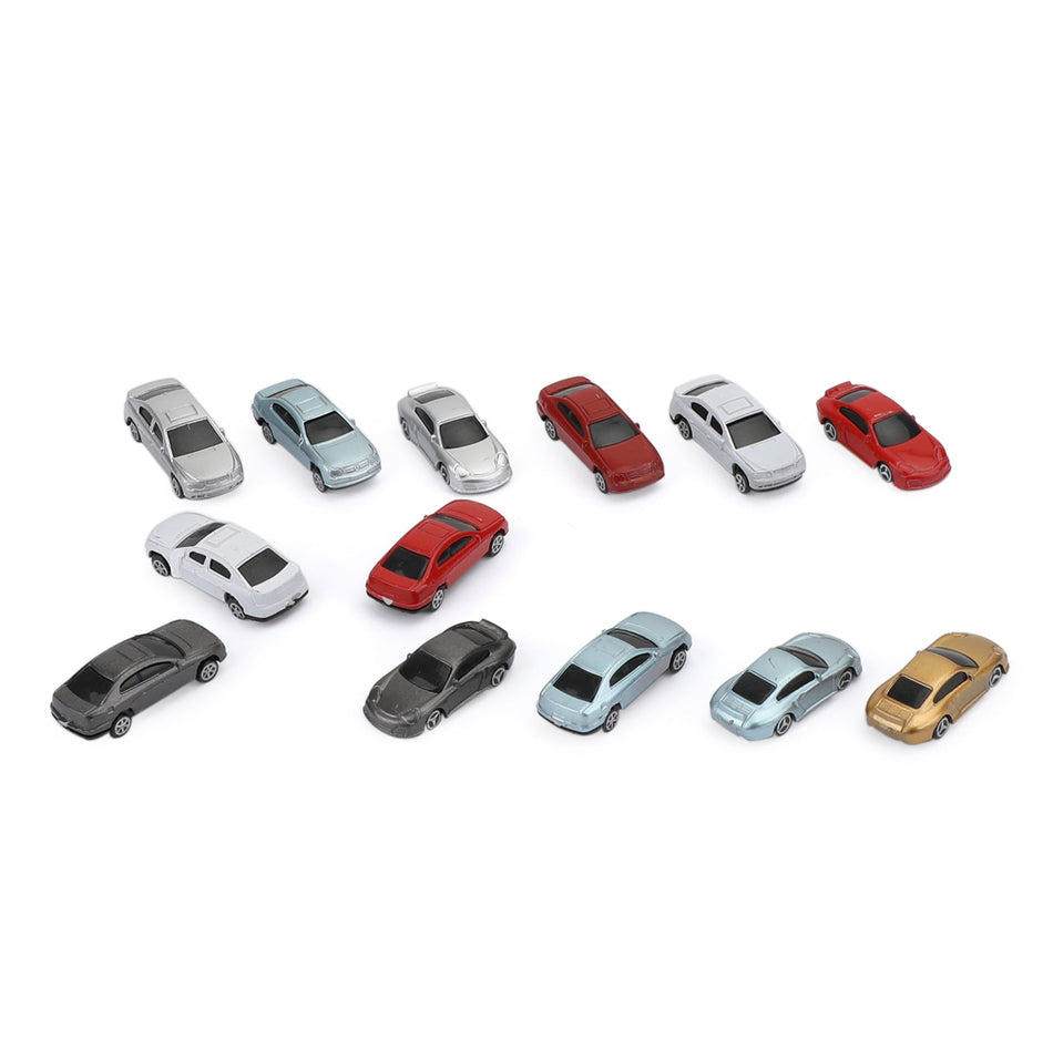 50 Stück Ho-Modelluto im Ma?stab 1:87, Geb?ude, Zug, Landschacht, Architekturmodell