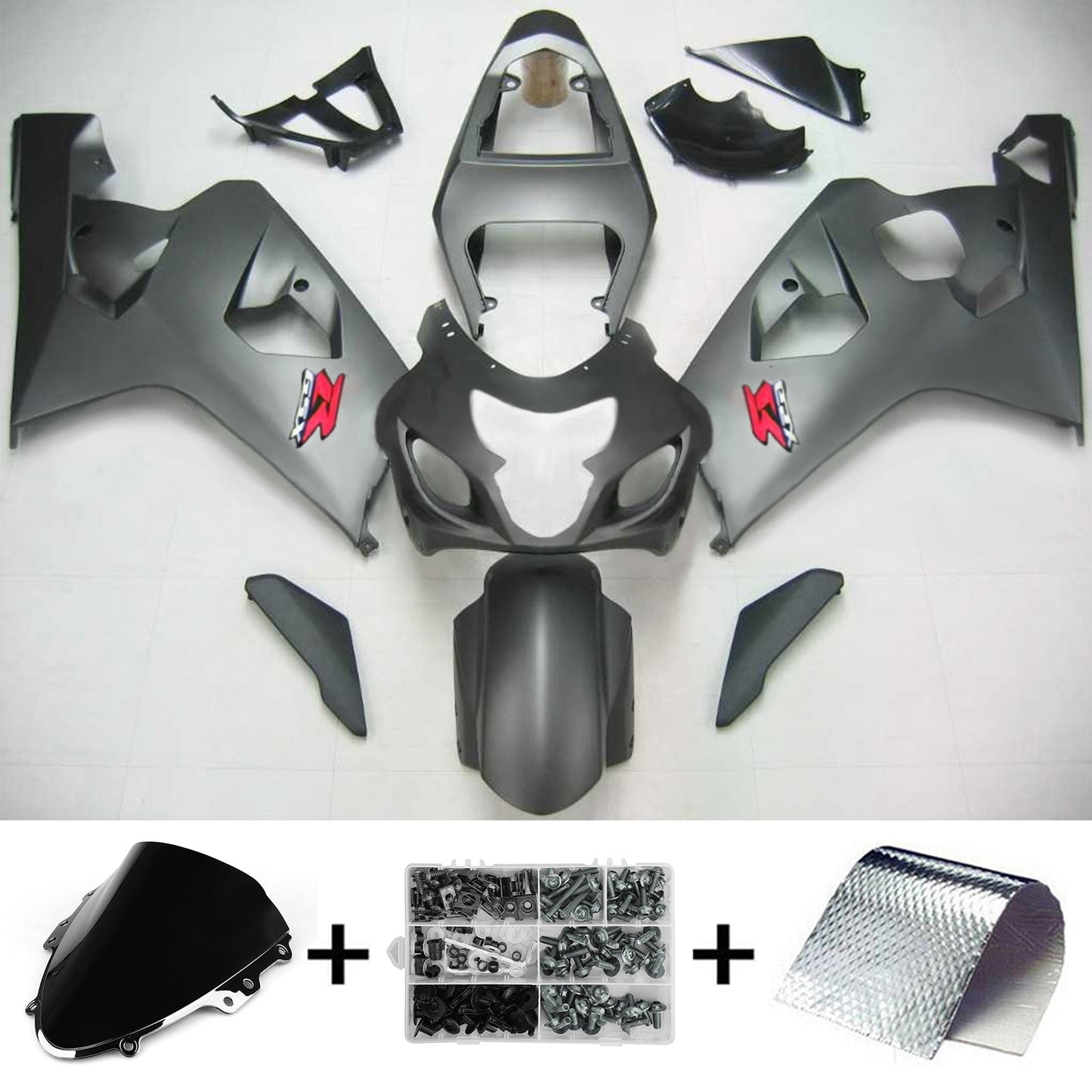 Amotopart Suzuki GSXR 600/750 2004-2005 Verkleidungskit Karosserie Plastik