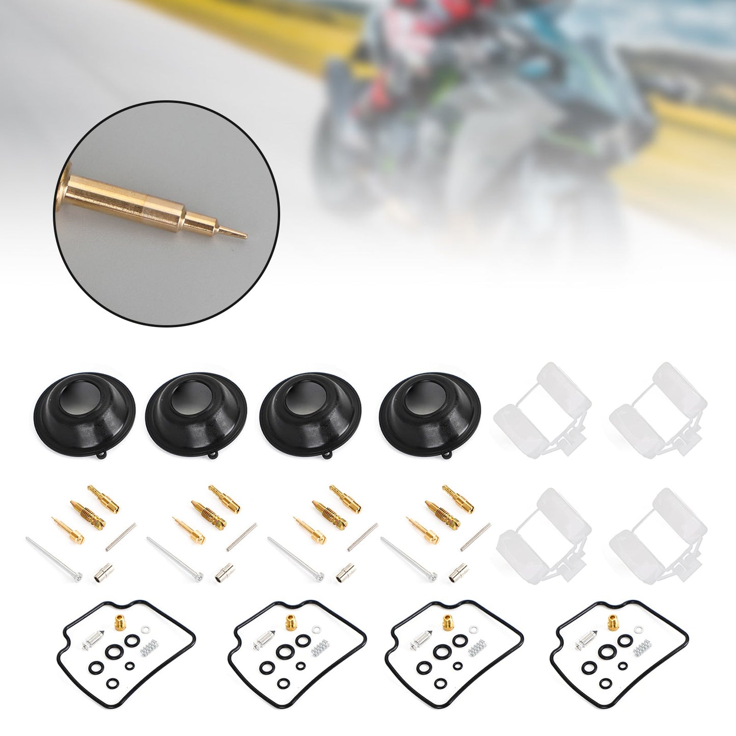 Motorrad -Vergaser -Vergaser -Wiederaufbau -Kit für Honda NC36 CB400Four Generic