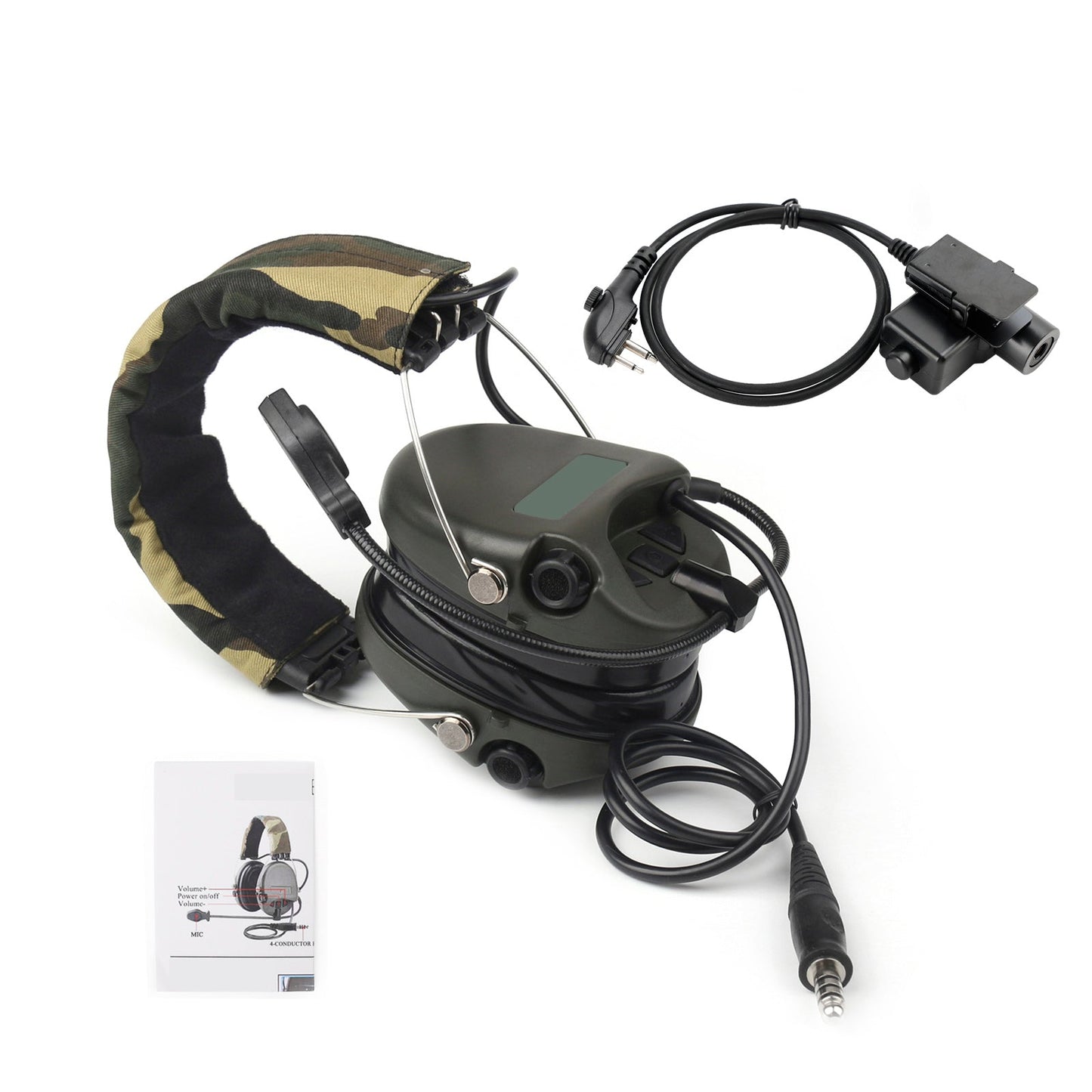 H60 Sound Pickup Noise Reduction CS Headset für Hytera HYT TC-508 TC-510 TC-518