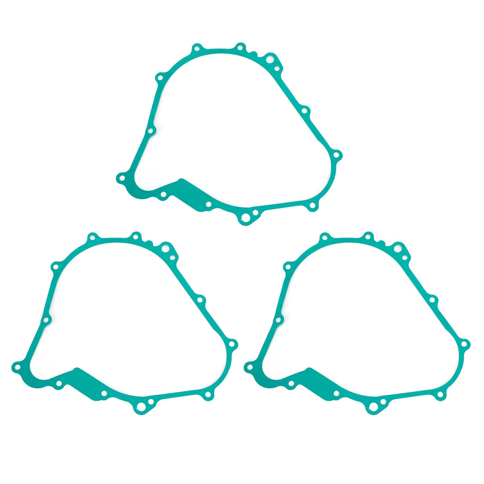 3x linke Statorseitendeckeldichtung für Yamaha Wolverine 450 YFM45F 2006-2010