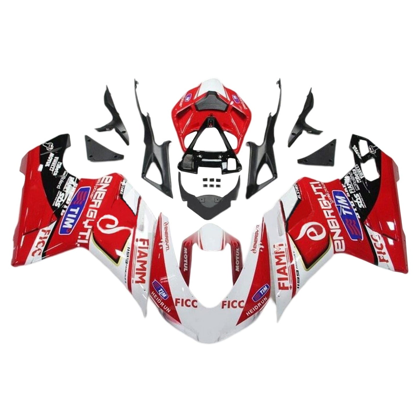 Amotopart Verkleidungsset für Ducati 1299 959 2015–2020, Karosserie, Kunststoff, ABS