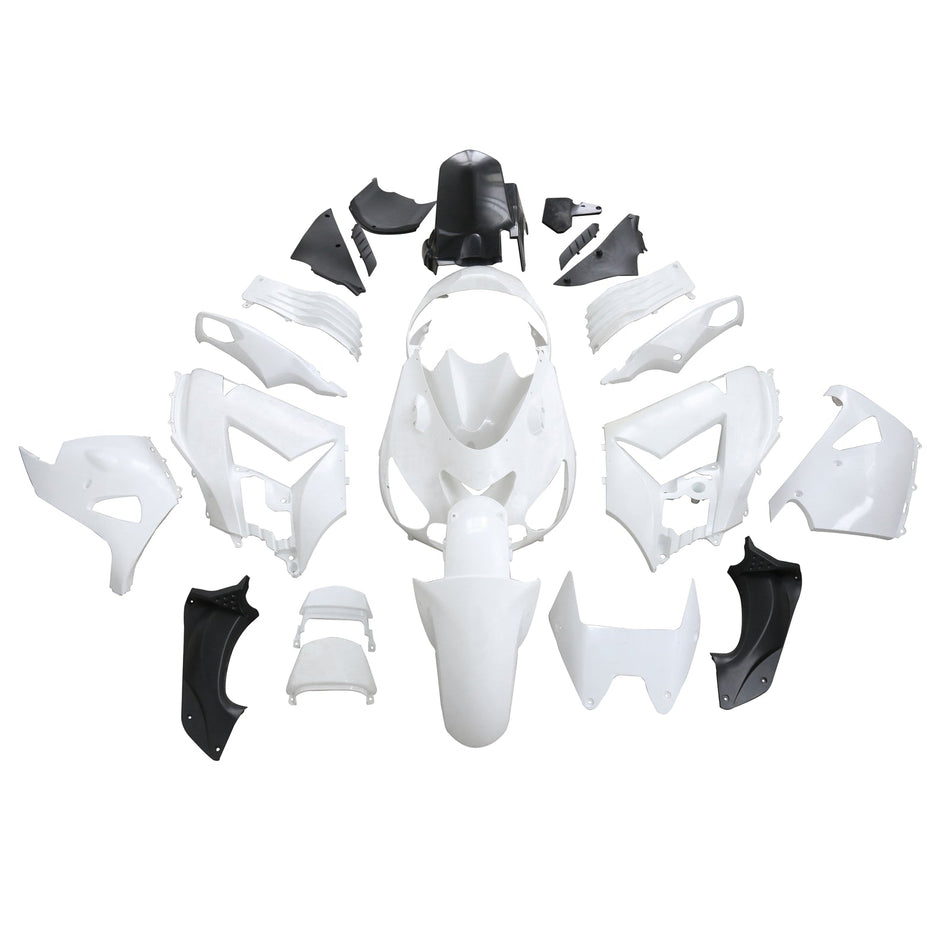 Amotopart Kawasaki ZX14R 2006-2011 Bodywork Verkleidungsverkleidung unbemalte ABS-Injektionsform