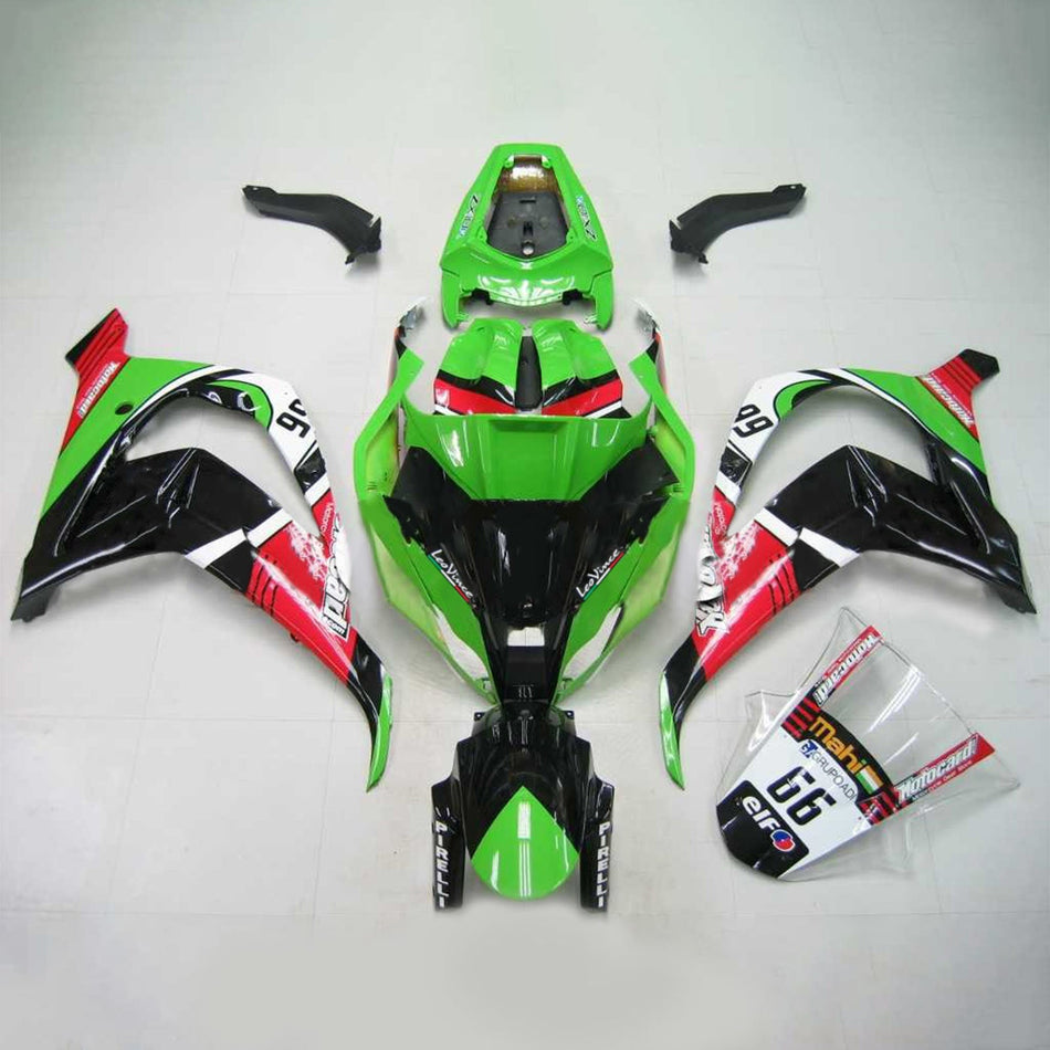 Amotopart Kawasaki ZX10R 2011-2015 Greenverkaufskit