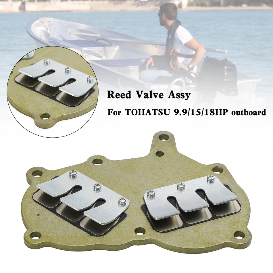 362-02100-1 Membranventilbaugruppe für Tohatsu-Au?enbordmotor NS9,9 NS15 NS18 M9,9 M15 M18
