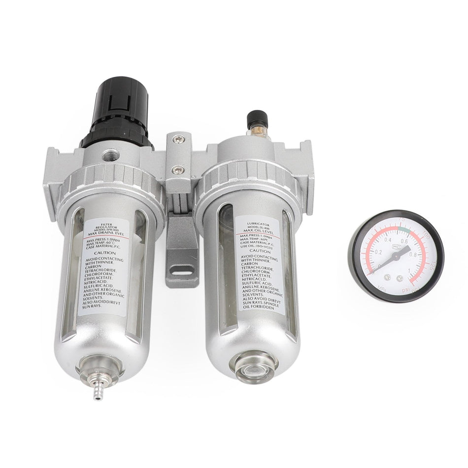 1/2 "im Luftkompressorfilter ?l Wasserabscheider Trap Tools MIT Regleranzeige