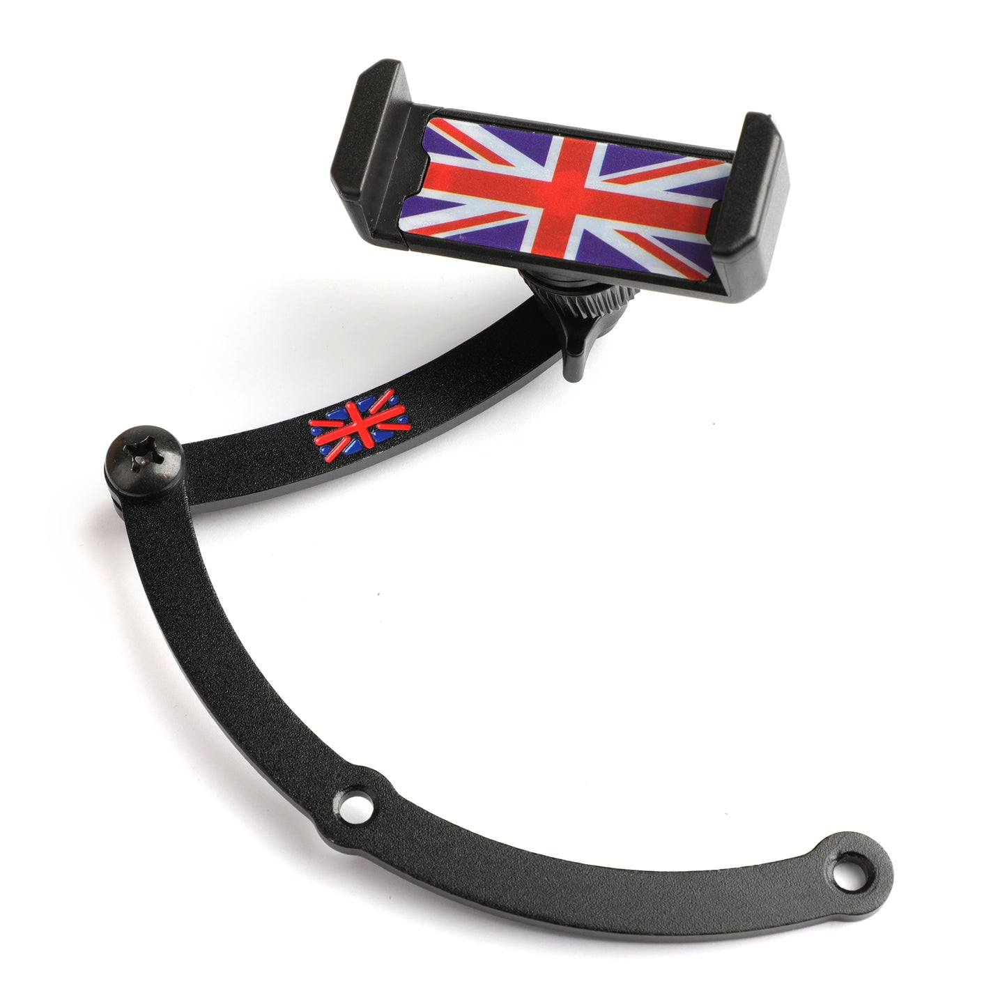 Support pliant pour téléphone portable Union Jack pour Mini Cooper R55/56/57/60/61 B