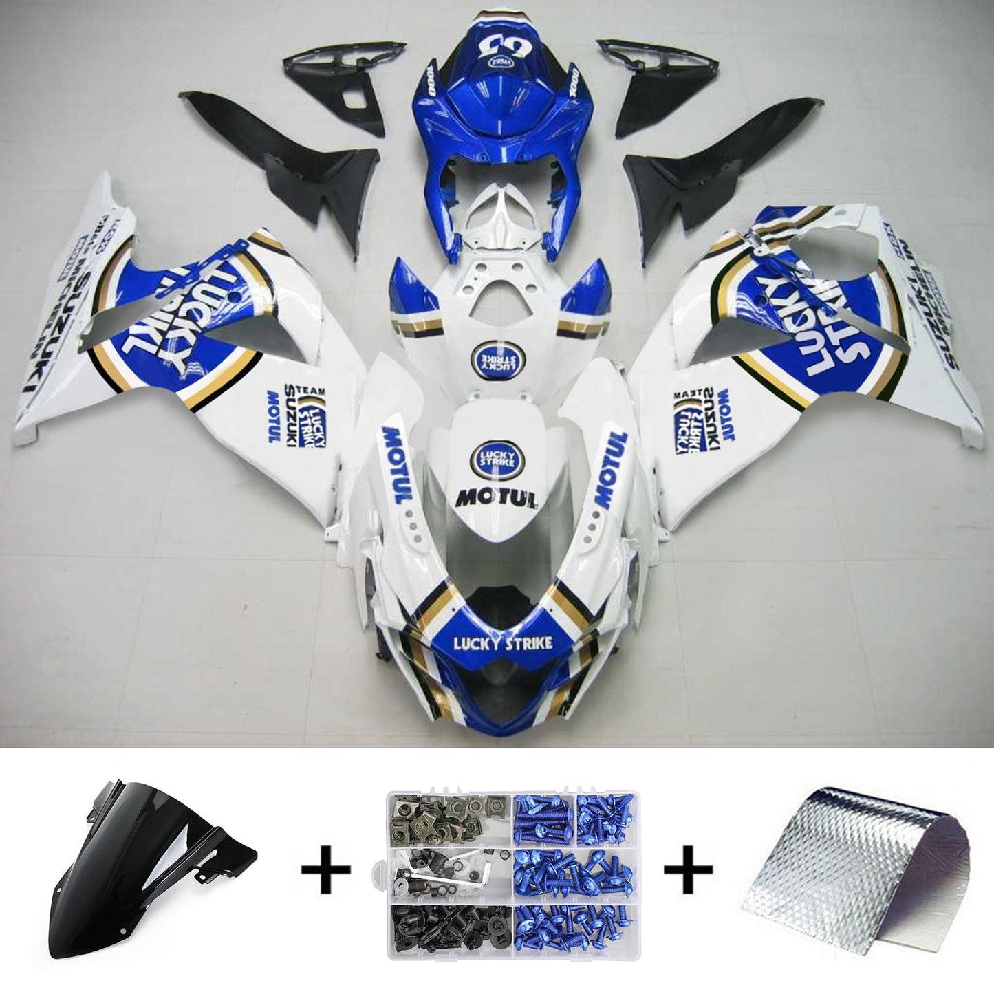 Amotopart Suzuki GSXR1000 2009-2016 Verkleidungskit