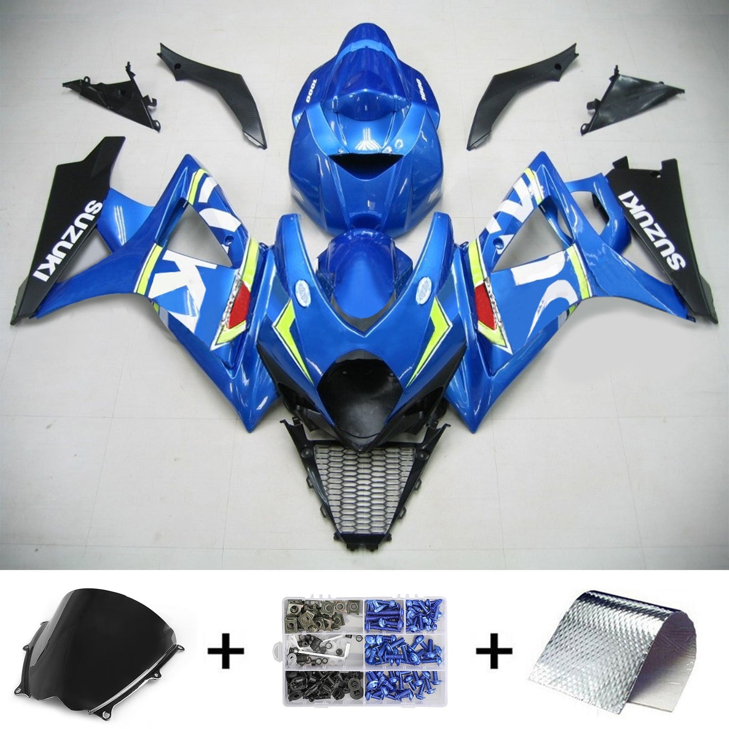 Amotopart Suzuki GSXR1000 2007-2008 Verkleidungskit