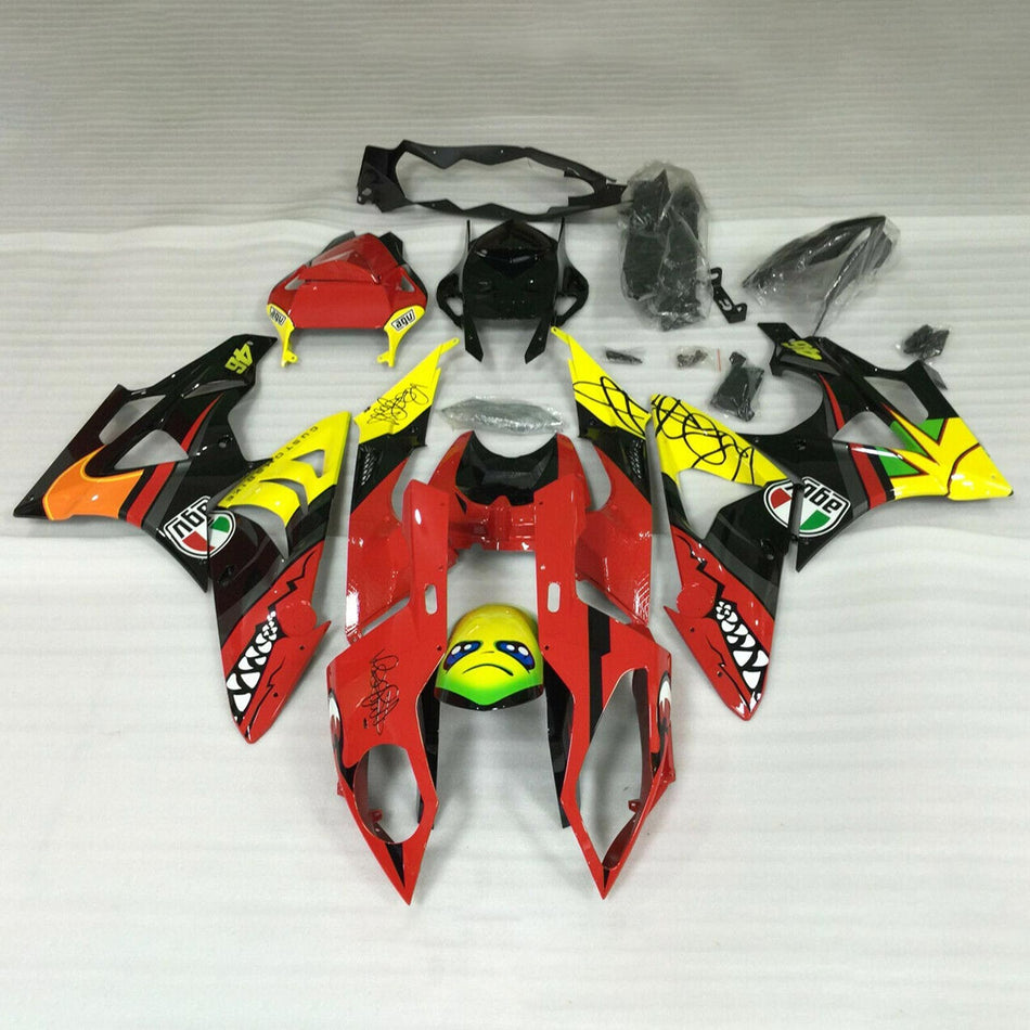 Amotopart-Injektionsverkaufskit Karosserie Kunststoff ABS für BMW S1000RR 2015-2016 Generic