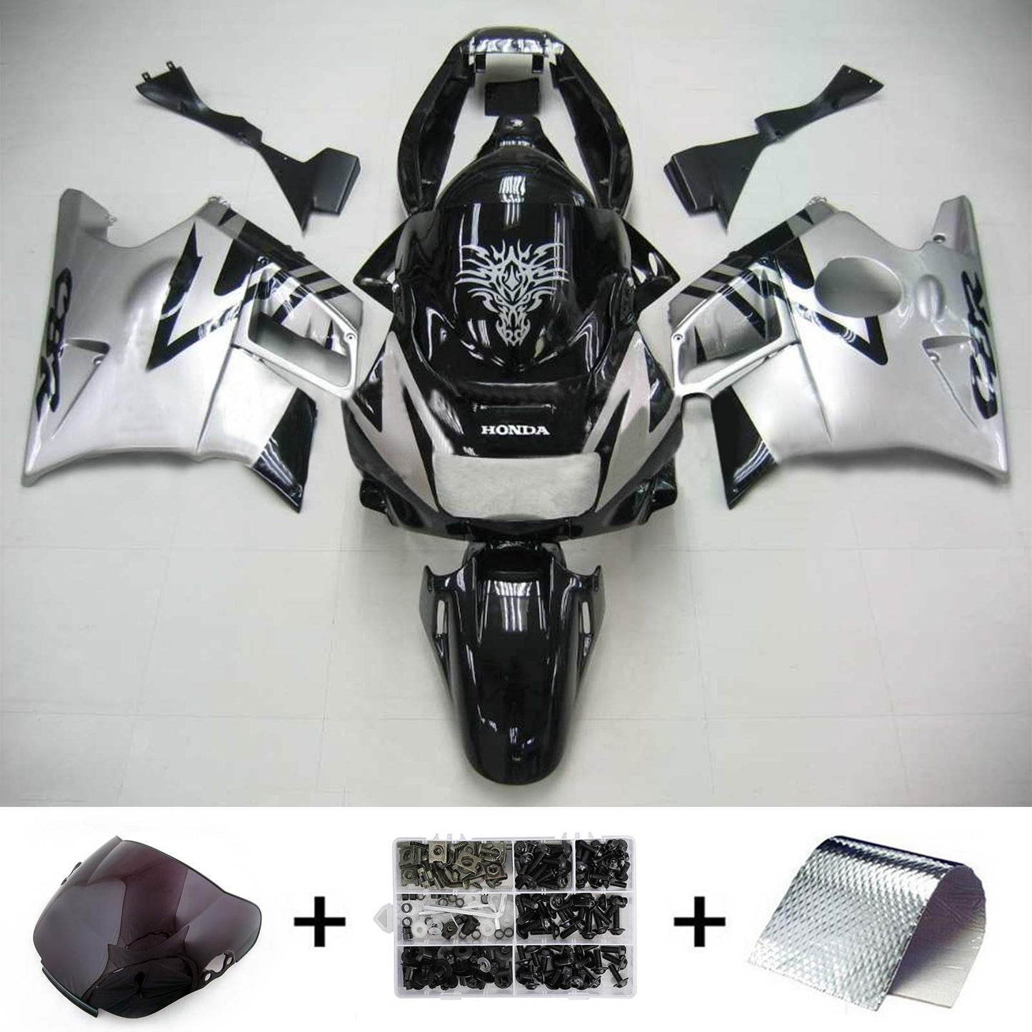 Amotopart Honda CBR600 F2 1991-1994 Verkleidungskit