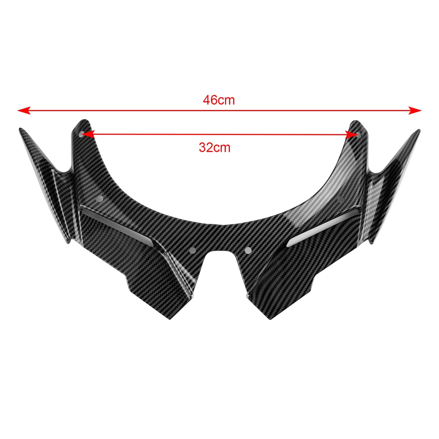 Front Fairing Wing Beak Shell Cover For Kawasaki ZX4R ZX4RR ZX25R 2022-2024