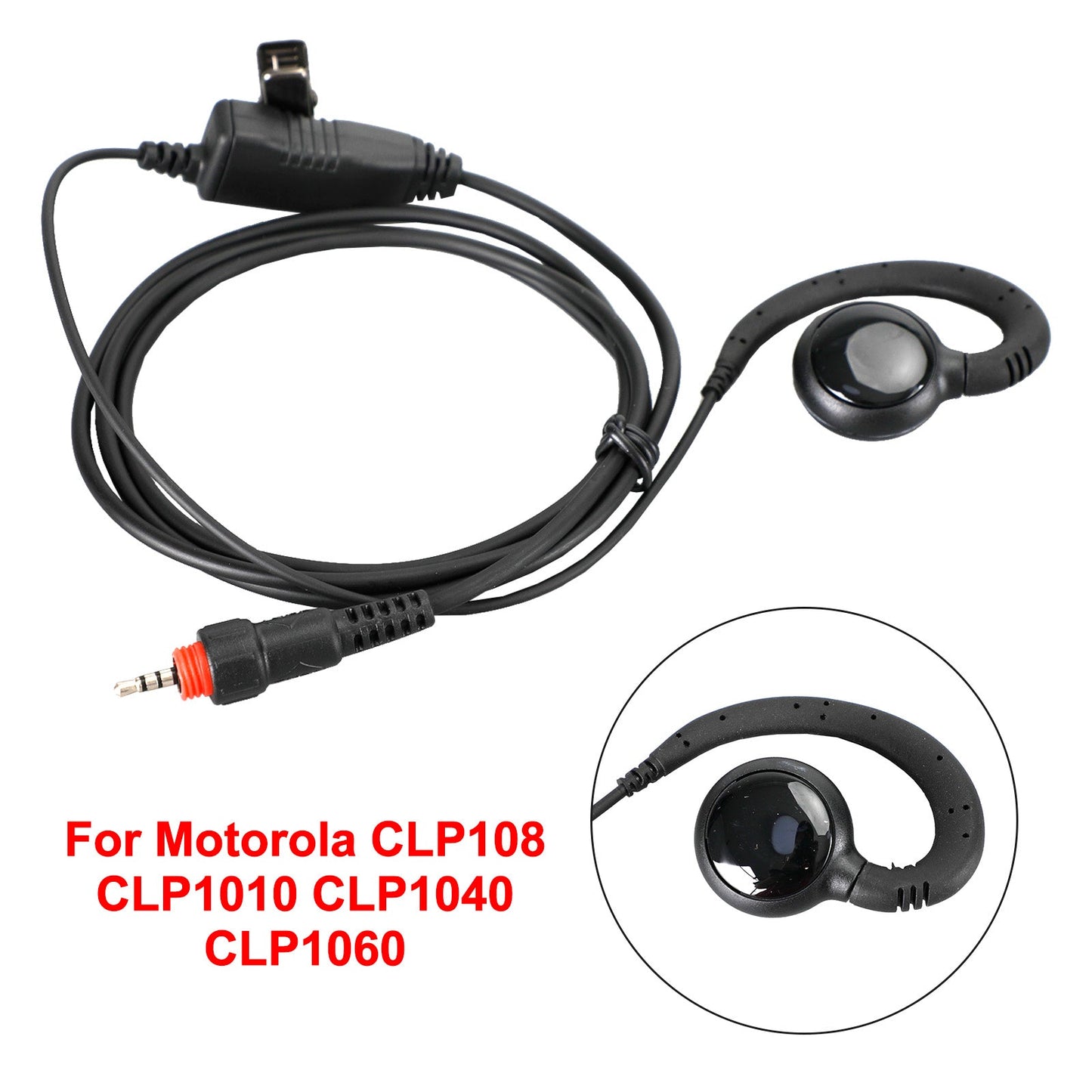 Headset Oval PTT in einem Walkie-Talkie für CLP108 CLP1010 CLP1040 CLP1060