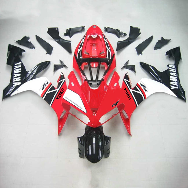 Amotopart Yamaha 2004-2006 YZF 1000 R1 Red White Black Dehnung Kit