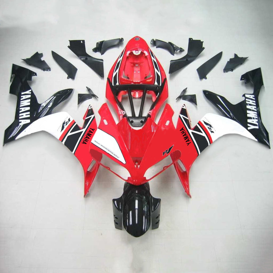 Amotopart Yamaha 2004-2006 YZF 1000 R1 Kit d'étirement rouge blanc noir