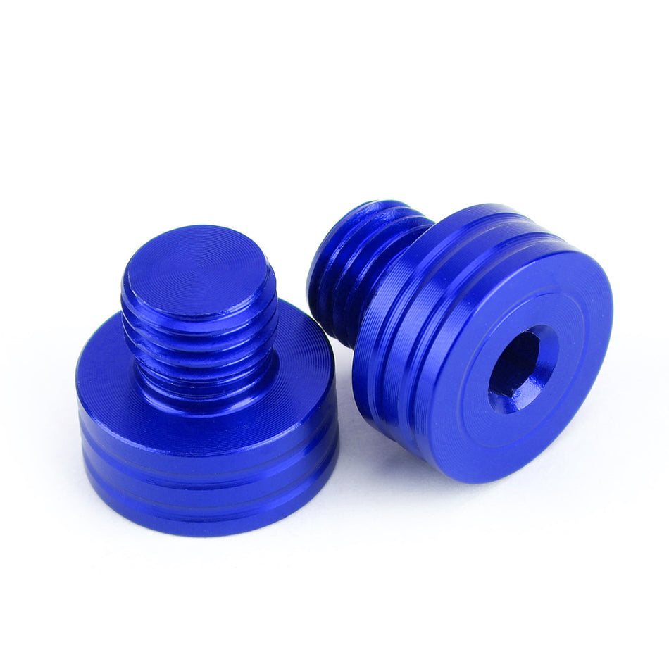 CNC paire de caches de filetage de miroir pour Yamaha MT09 MT10 XSR900 XSR700 FZ1 FZ8