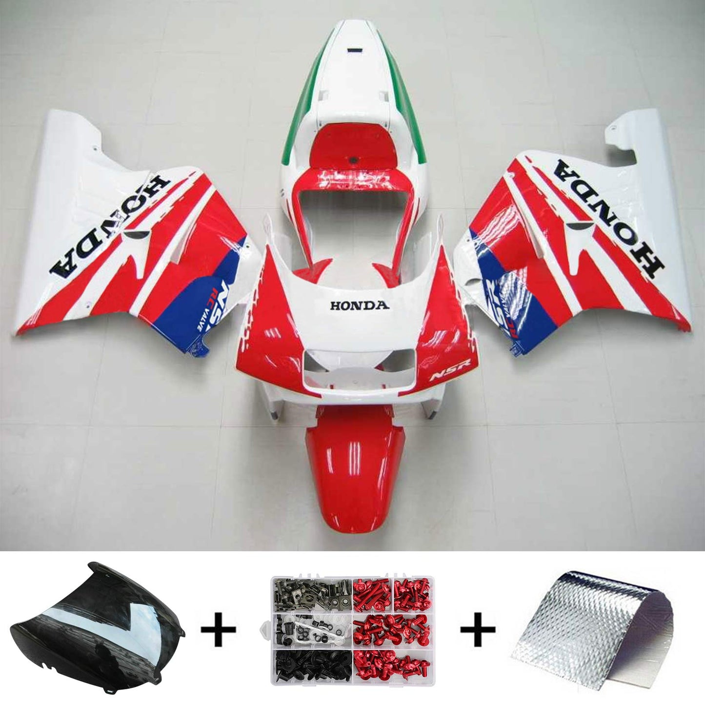 Amotopart Honda NSR250 PGM-3 1990-1993 Verkleidungskit