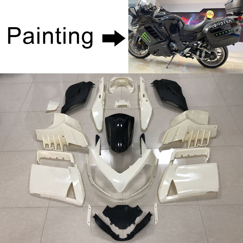 Amotopart Kawasaki GTR1400 ZG1400 2007-2009 Verkleidungskit