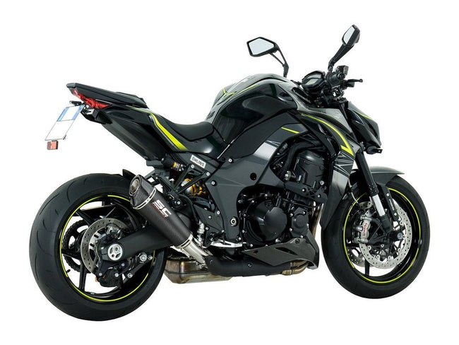 Amotopart Kawasaki 2014-2017 Z1000 Schwarzverkleidungskit