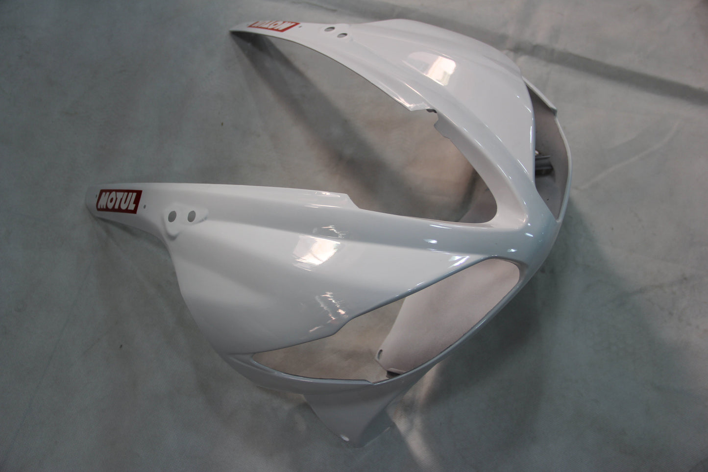 Amotopart 2009-2012 Triumph Daytona 675 Kit de carénage blanc