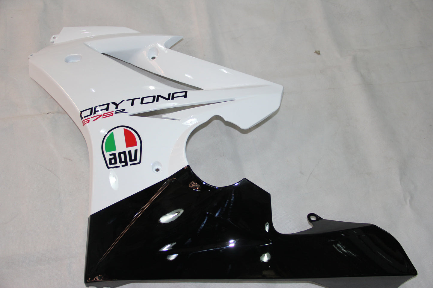 Amotopart 2009-2012 Triumph Daytona 675 Verkleidung wei?es Kit