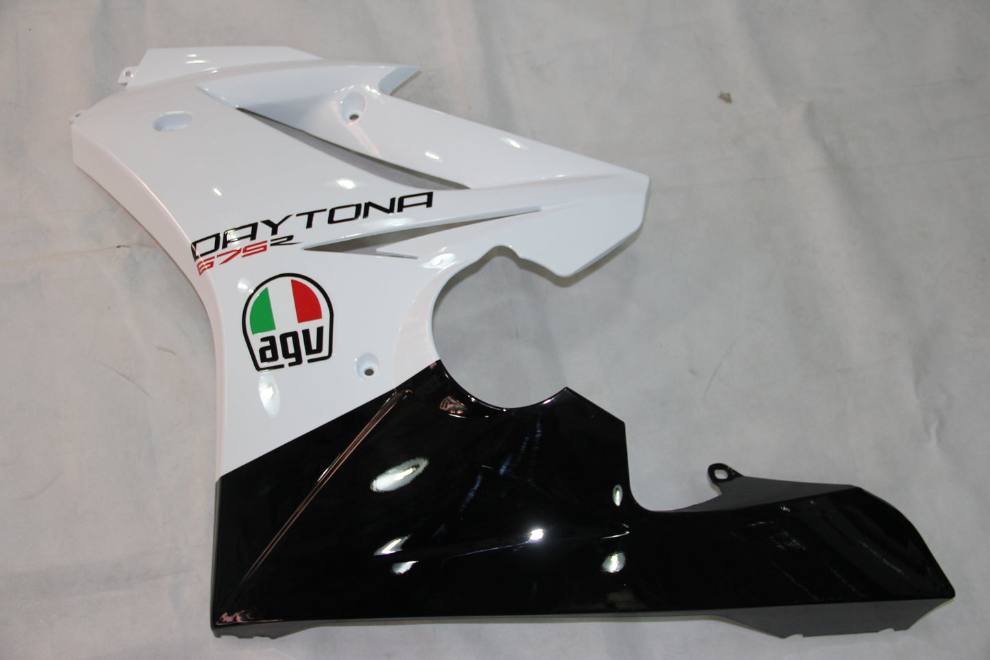 Amotopart 2009-2012 Triumph Daytona 675 Verkleidung wei?es Kit