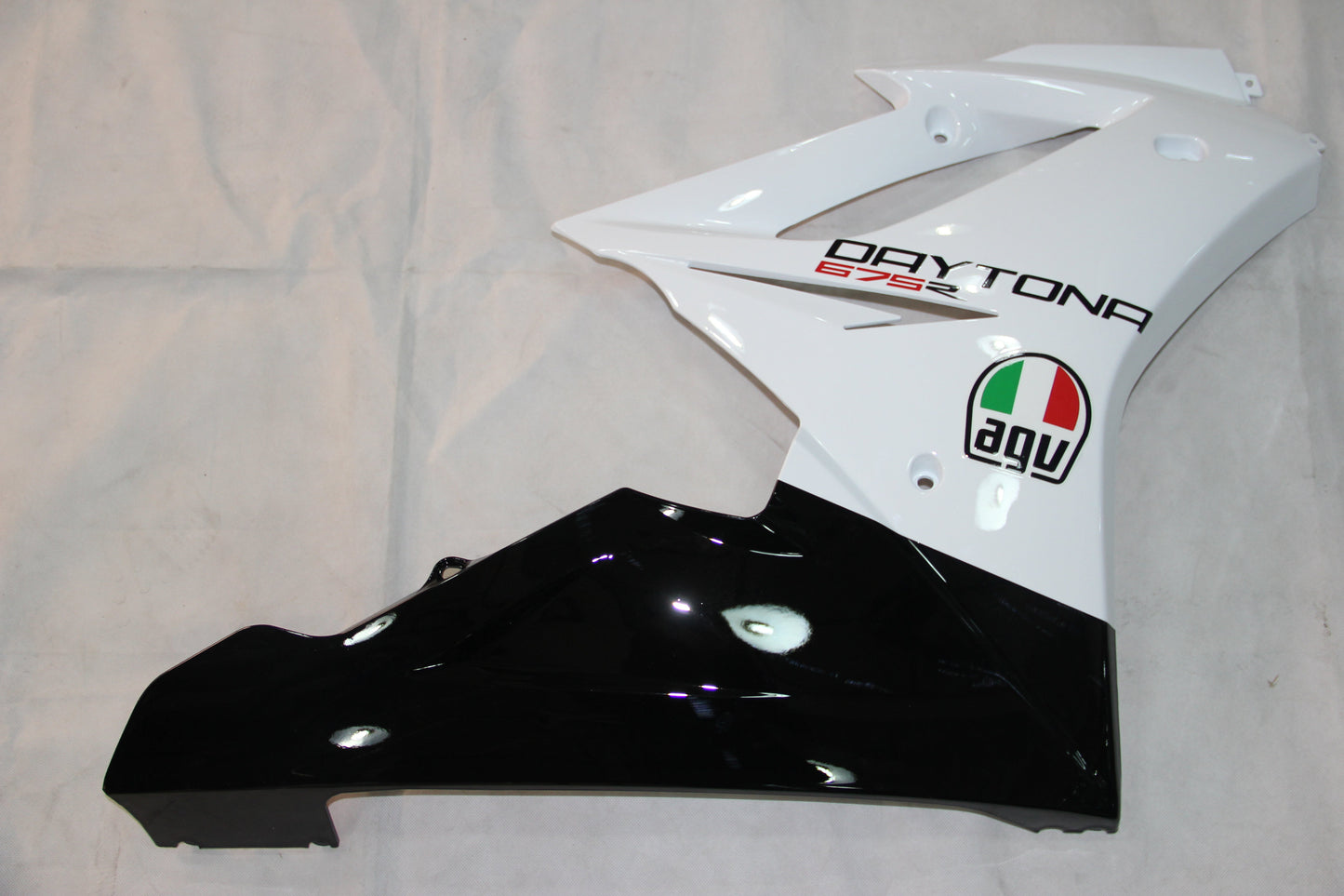 Amotopart 2009-2012 Triumph Daytona 675 Verkleidung wei?es Kit