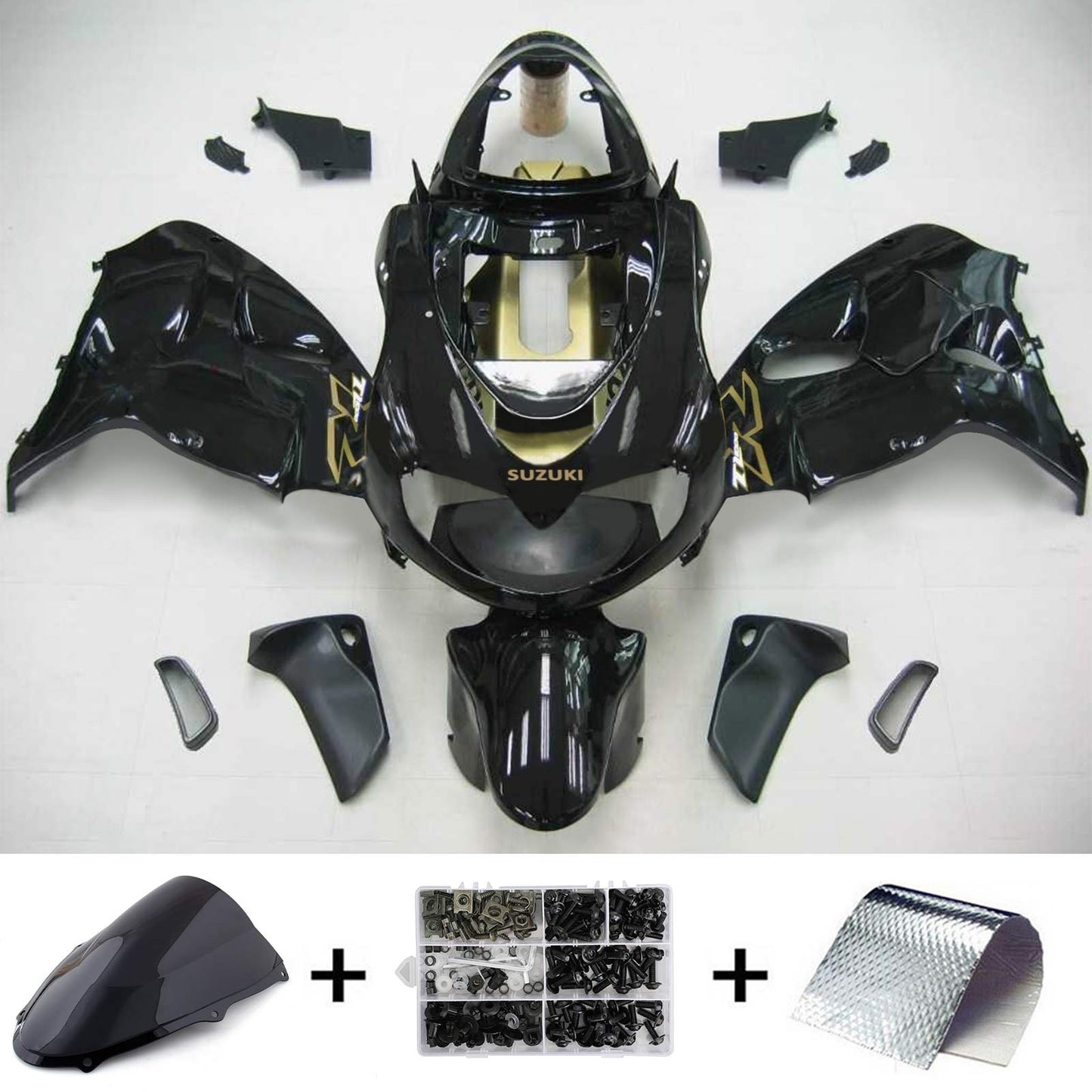 Amotopart Suzuki TL1000R 1998-2003 Verkleidungskit Karosserie Plastikabs ABS