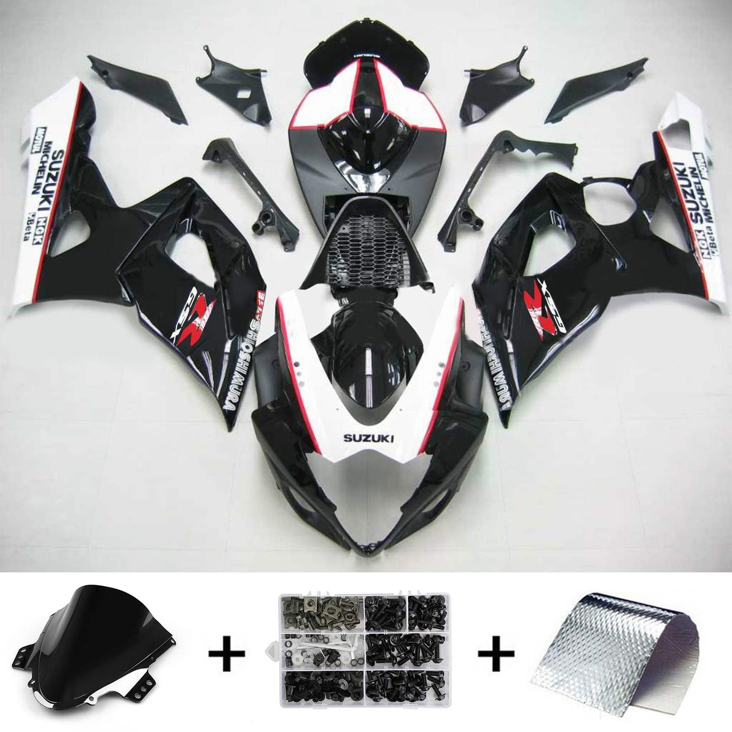 Amotopart Suzuki GSXR1000 2005-2006
 Verkleidungskit