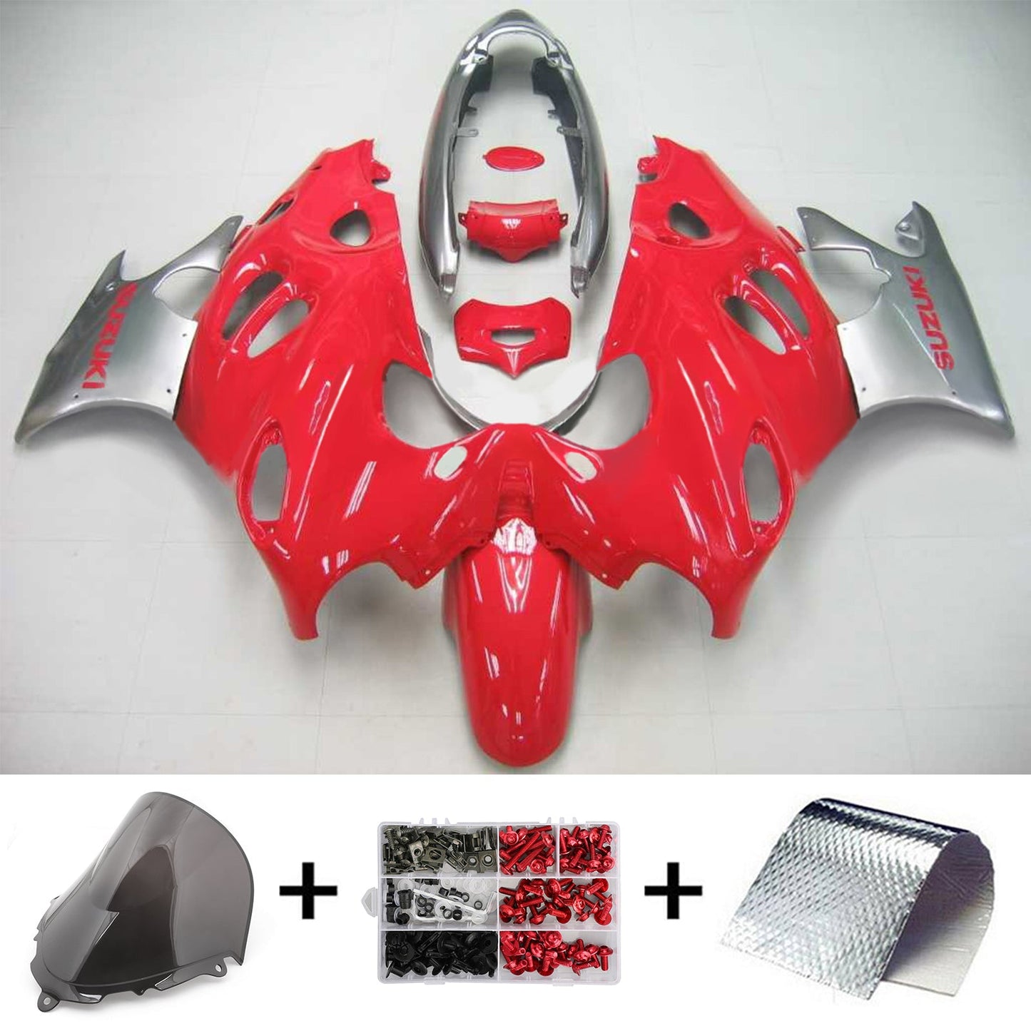 Amotopart Suzuki Katana GSXF600 GSXF750 1998-2006 Verkleidungskit