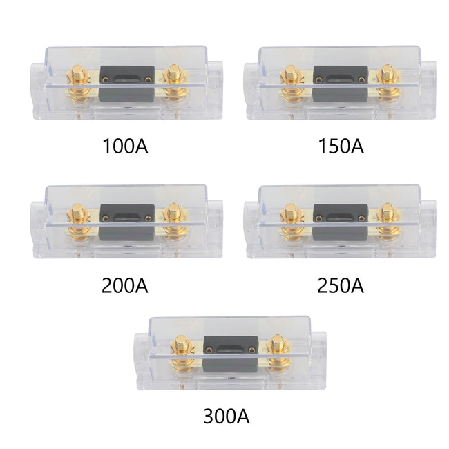 ANL Auto-Audio-Sicherungshalterblock Hochstrom-Schraubklemme mit Multi-A-Sicherung